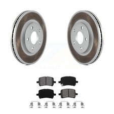 Transit Auto KGS-100032 Brake Disc and Pad Kit Front for Chevy Chevrolet Malibu