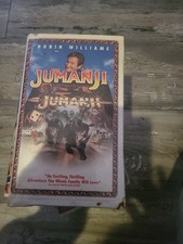 Jumanji (VHS, 1996, Closed Captioned Clam Shell Case)