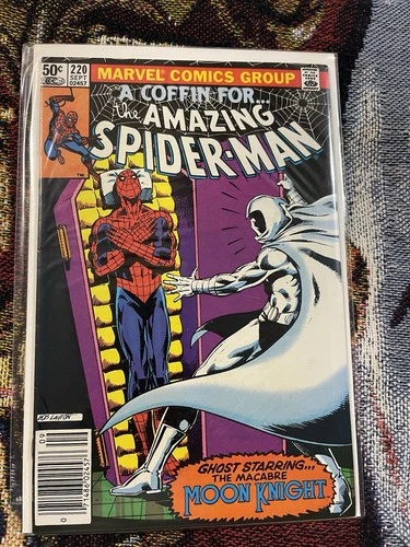 Amazing Spiderman #220 1981 Marvel Comics - "A Coffin For Spider-Man!"