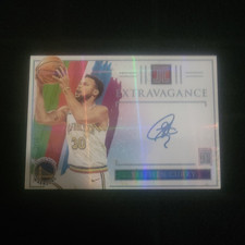 Stephen Curry Golden State Warriors Extravagance Panini Autograph /10 Card