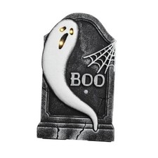 Halloween LED Light up Tombstone Decor Ghost