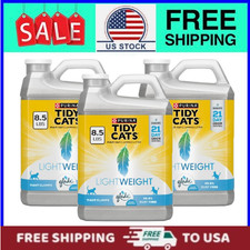  3 pack Purina Tidy Cats Lightweight Cat Litter, Glade Clear Springs, 8.5 lb