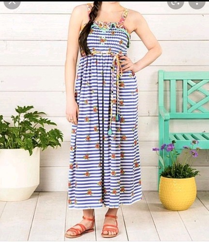 Matilda Jane Endless Summer Maxi Dress 12 Girls Adventure Begins Cottagecore - Picture 3 of 5