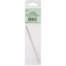 Aguja de acero para casillero/robar 5X2 mm tamaño 0
