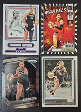 Wnba A'JA Wilson 4 Card Lot Las Vegas Aces 