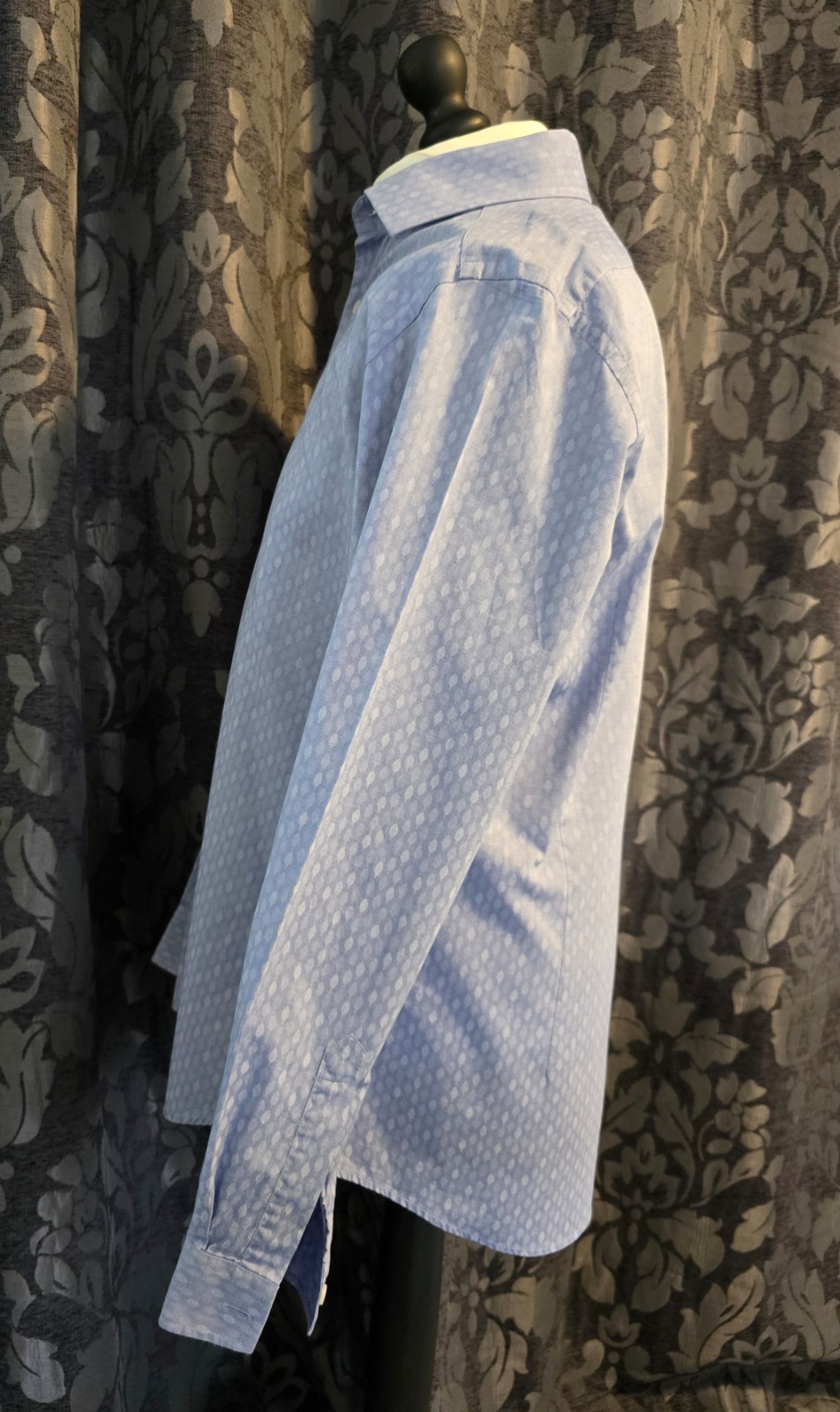 FILA RICHARD JAMES MAYFAIR Savile Row camicia sartoriale taglia 16 5 cotone **BNWOT**