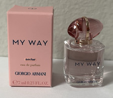 GIORGIO ARMANI My Way NECTAR Eau De Parfum Splash Travel Mini Bottle .23oz/7ml