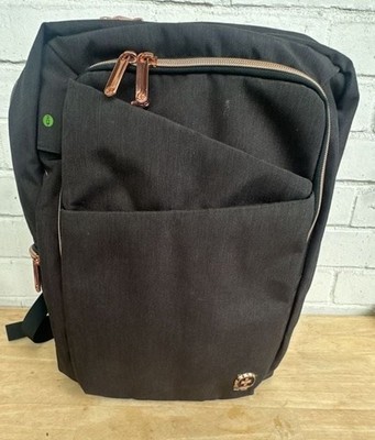 Swissdigital Design Katy Rose Massage Travel Backpack with Rose Gold Hardware