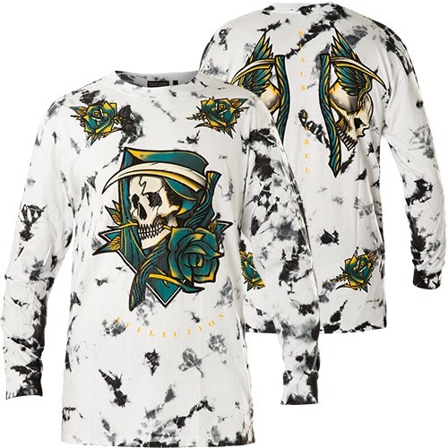 Пуловер AFFLICTION похороненный на кладбище толстовки Wei 6690₽