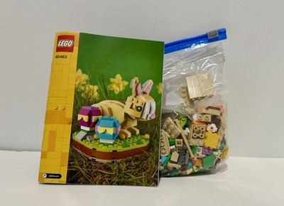 LEGO Set 40463 Easter Bunny Complete Set w/Box & Manual