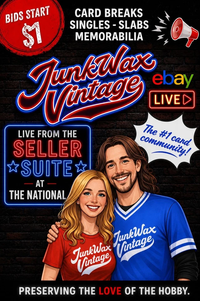 🔥 LIVE from the eBay Seller Suite at The National! 🏆 $1 Starts 🔥