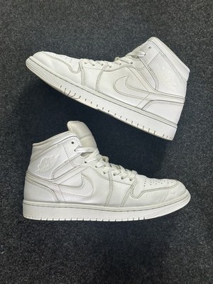 Nike Jordan 1 Mid 42,5 Weiß