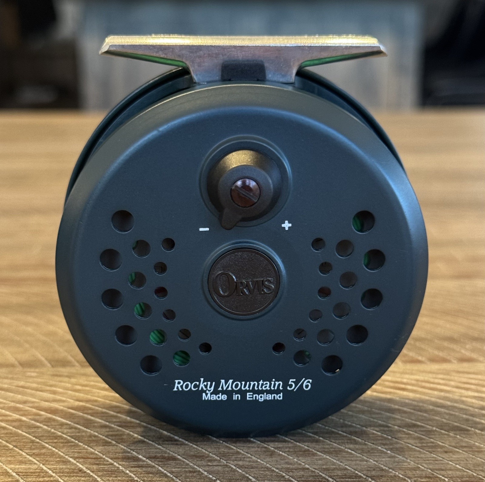 Clean Orvis Rocky Mountain 5/6 wt Fly Reel w/New Rio Fly Lin