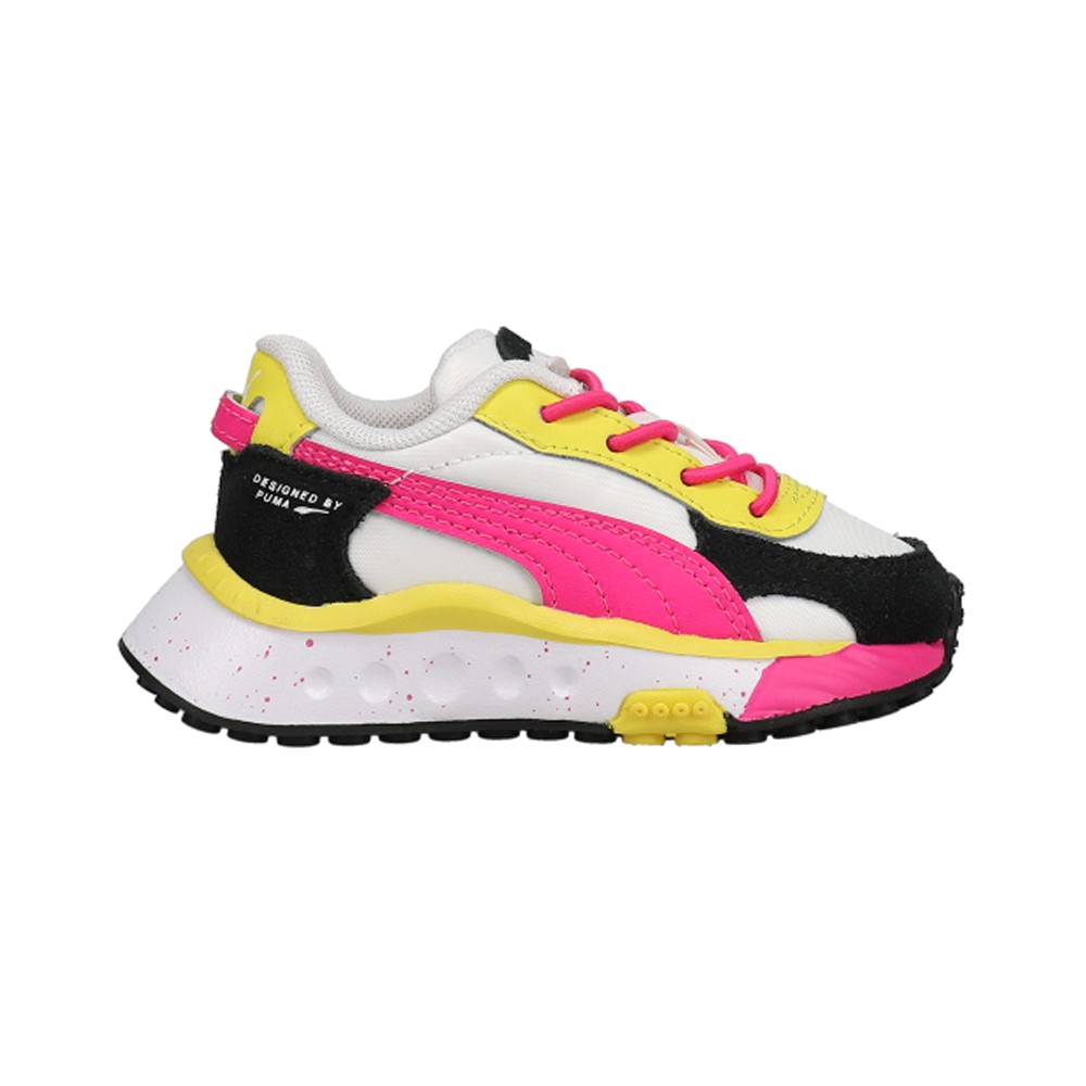 PUMA Wild Rider Rollin' Slip On  Toddler Girls White Sneakers Casual Shoes 38444