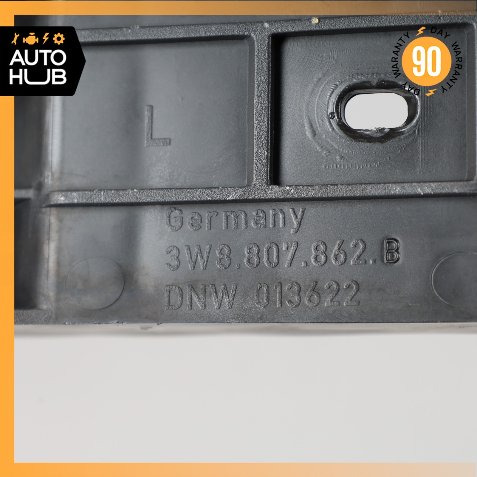 03-12 Bentley Continental GTC GT Rear Left Bumper Holder Support Bracket OEM
