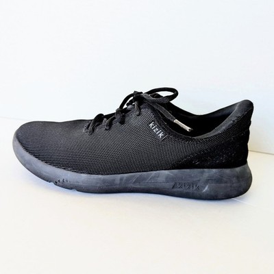 Kizik Madrid Eco Knit Shoes W 8 M 6.5 Black Blackout Step In Hands Free