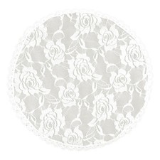 Elegant Headscarf Church Hair Scarf Hairband Exotic Wedding Lace Flower Hairwrap