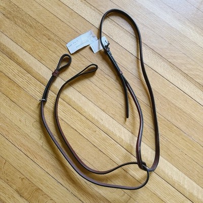 Dover Saddlery Showmark Deluxe Standing Martingale Oakbark Brown Horse FS NWT