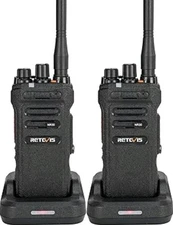 New! Retevis NR30 GMRS Long Range, IP67, Noise Canceling, Two-way Radios 2 PACK