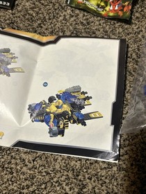 LEGO Bionicle Lot Toa Nuva Parts Lot 2002 w/ Canisters & Manuals