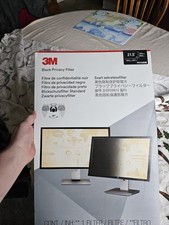 3M PF215W9B Black Privacy Filter For Screen 18.8x10.6 in