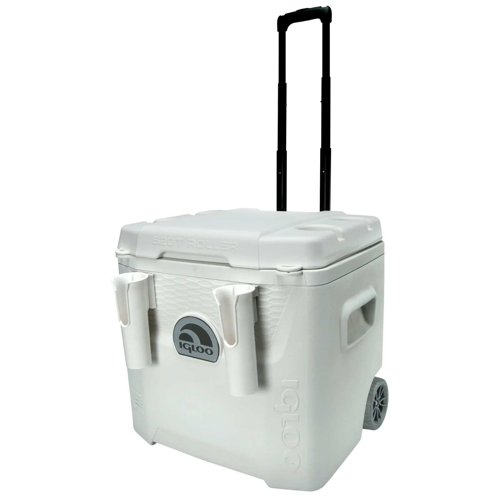 Igloo 52 QT Marine Ice Chest Cooler with Wheels, White, Free ship