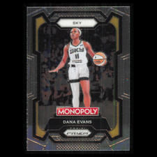 Dana Evans #55 2024 Panini Prizm Monopoly WNBA Chicago Sky Basketball Card NBA