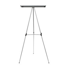 MasterVision 3-Leg Lightweight Telescoping Display Easel, FLX09102MV - Silver