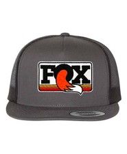 BRAND NEW Fox Racing OG CLASSIC PATCH SNAPBACK HAT CHARCOAL / BLACK LIMITED
