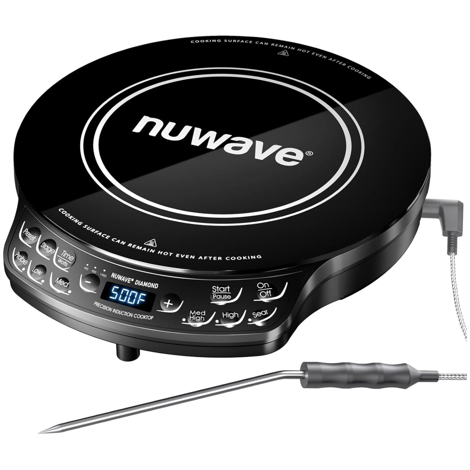 Portable Induction Cooker - Smart Temperature Control
Opens in a new window or tab