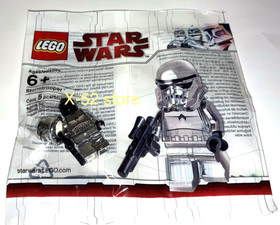 Lego Chrome Stormtrooper Star Wars Minifig figure in polybag 2009 2853590