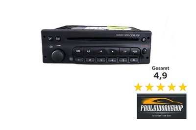 Original Opel VDO CDR 500 CD Code OFF - Code deaktiviert