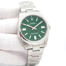 Rolex 124300 Oyster Perpetual 41 with Green Dial