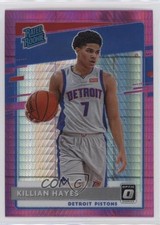 2020 Panini Donruss Optic Rated Rookie Hyper Pink Prizm Killian Hayes #157 12yh