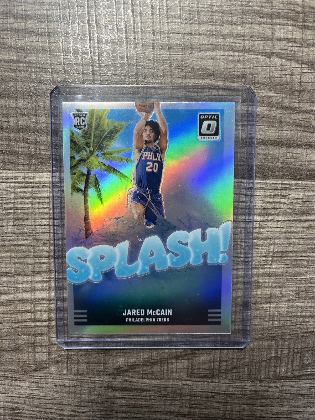 2024-25 Panini Donruss Optic - Splash! Jared McCain #3 Holo Prizm (RC)