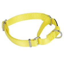 Hyhug Martingale Dog Collar, Small Yellow, Escape Proof Luminous Yellow