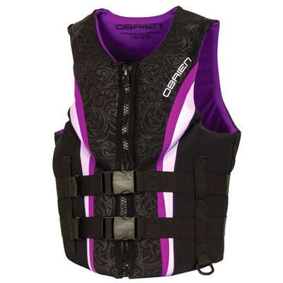 O Brien Impulse Hinge Large Purple Life Jacket Model 2141766