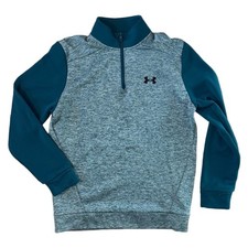 Under Armour Loose Fit Quarter Zip Sweatshirt Size Medium Woman s