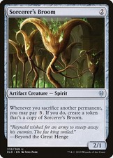 Normal - Sorcerer's Broom - 232 - Throne of Eldraine - NM