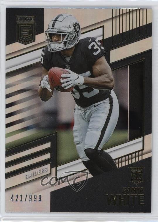 2022 Panini Donruss Elite Rookies 421/999 Zamir White #115 Rookie RC 1b1z