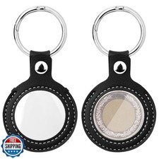 QWORK Coin Holder Keychain, 2 Pack Double-Sided Transparent Coin