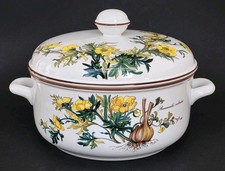 Jolie GRANDE COCOTTE SOUPIERE LEGUMIER de VILLEROY & BOCH modèle BOTANICA Ø23cm