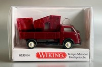 Tempo Matador Hochpritsche - Purpurrot - Wiking - 033504 - 1:87 - Neu