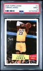2025 Topps Living LeBron James #1 First Card in Set PSA 9 MINT