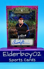 Charlie Sheen /6 Auto Armed And Dangerous War Shimmer 2026 Leaf Metal Baseball