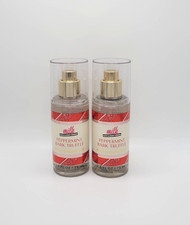 2 Bath Body Works Milk Bar Peppermint Bark Truffle Body Mist Travel Size 2.5oz