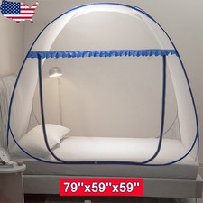 Pop-Up Mosquito Net Tent for Bed Portable Camping Travel Mosquito Net 79"x59"