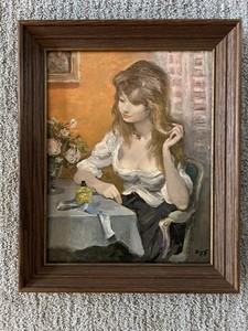 マルセルディフ Marcel Dyf シャクヤクとバラ 額縁 インテリア Marcel Dyf | eBay
