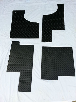 S4 GATOR MATS, FLOOR MATS FOR JOHN DEERE GATOR 825, 625,855, DIAMOND PATTERN