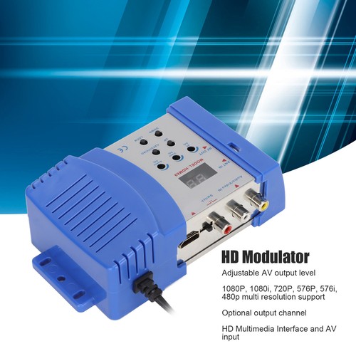1080P 1.3 AV To RF Modulator Video Converter PAL NTSC TV Format - Picture 16 of 22